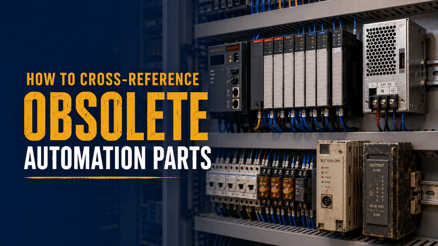 How to Cross-Reference Obsolete Automation Parts