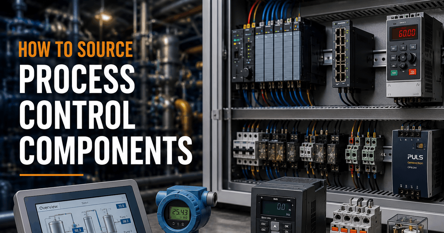How to Source Process Control Components