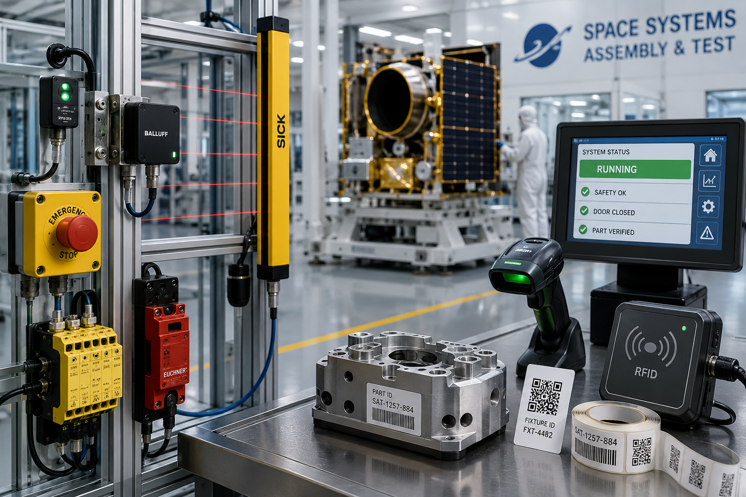 Sensing, Safety, and Identification Products for Space Economy Operations